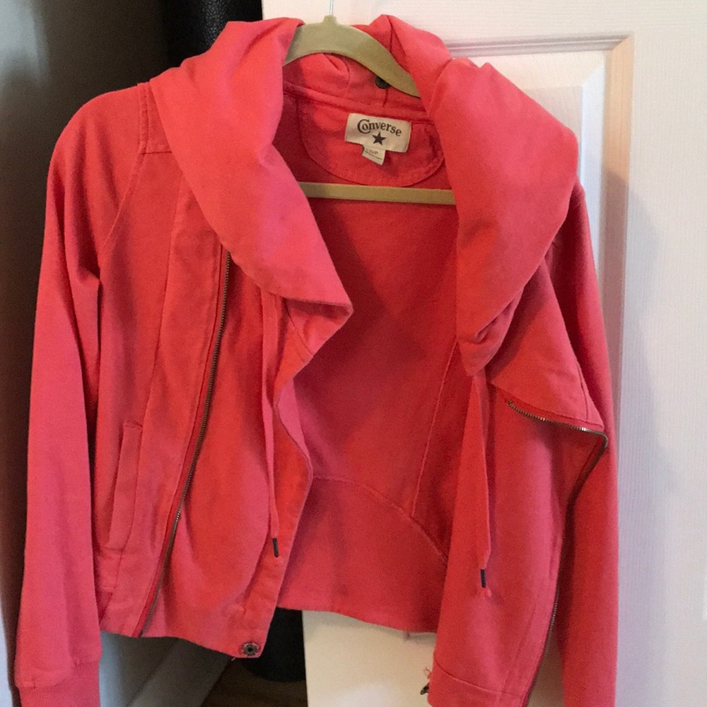 Converse side zip jacket